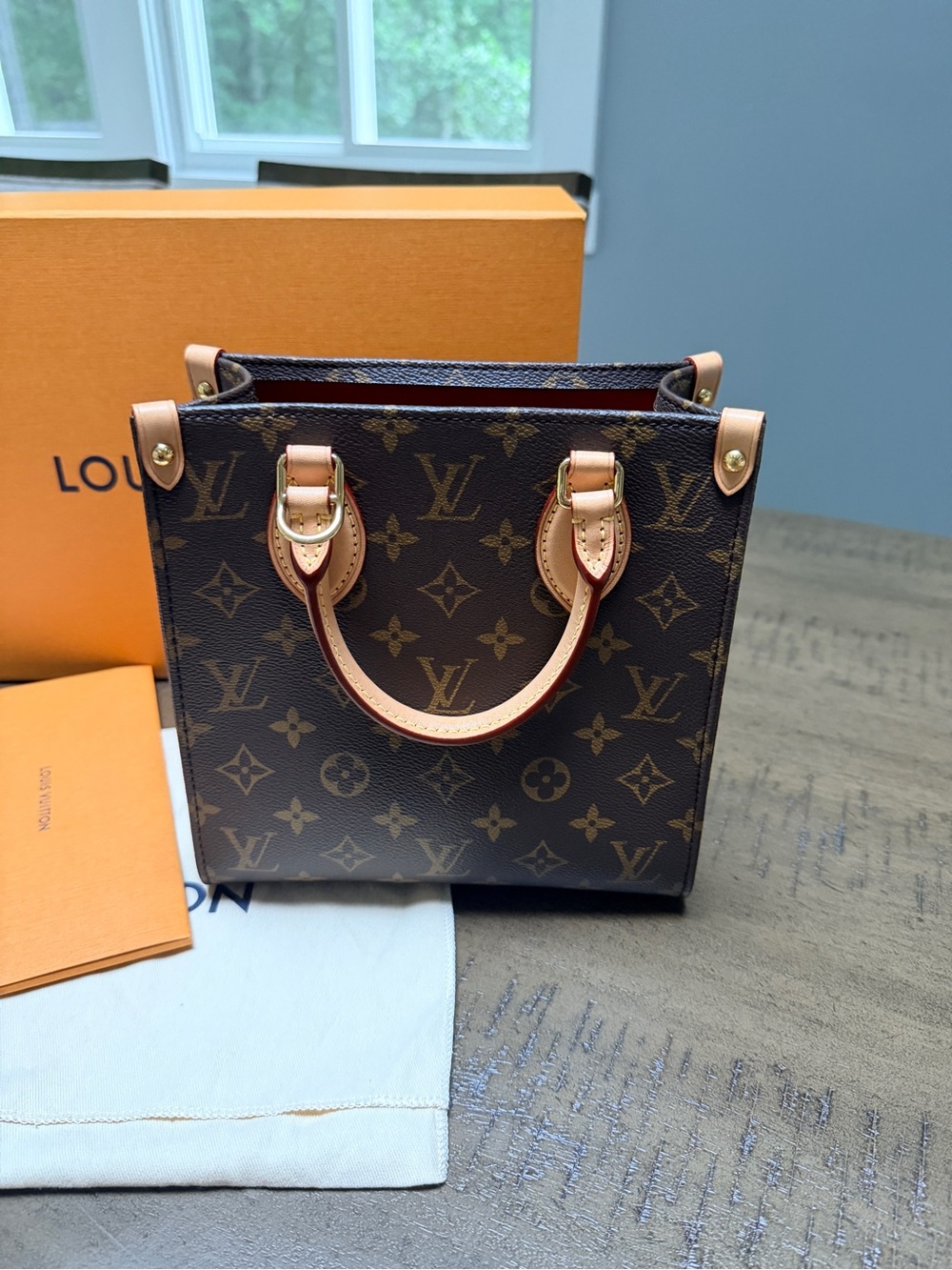 Authentic Louis Vuitton Sac Plat bb - Picture 9 of 16